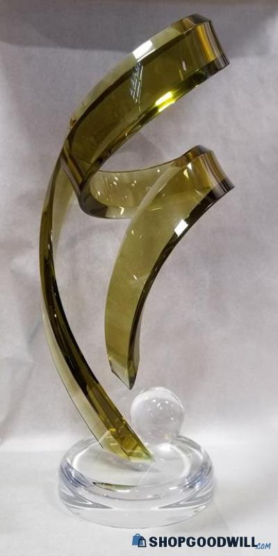 SHLOMI HAZIZA ACRYLIC ABSTRACT SCULPTURE