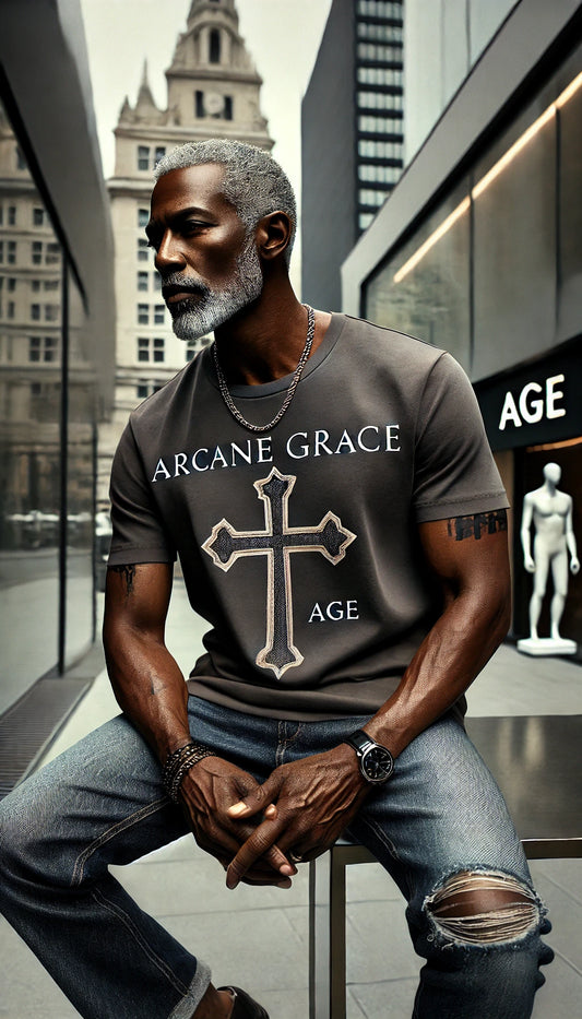 Arcane Grace Iconic Cross T