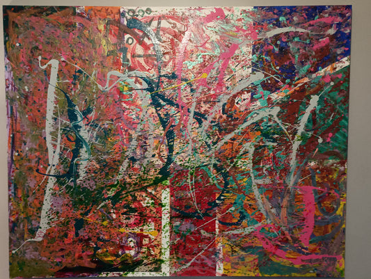 Graceful Kaos Jackson Pollock inspired Painting