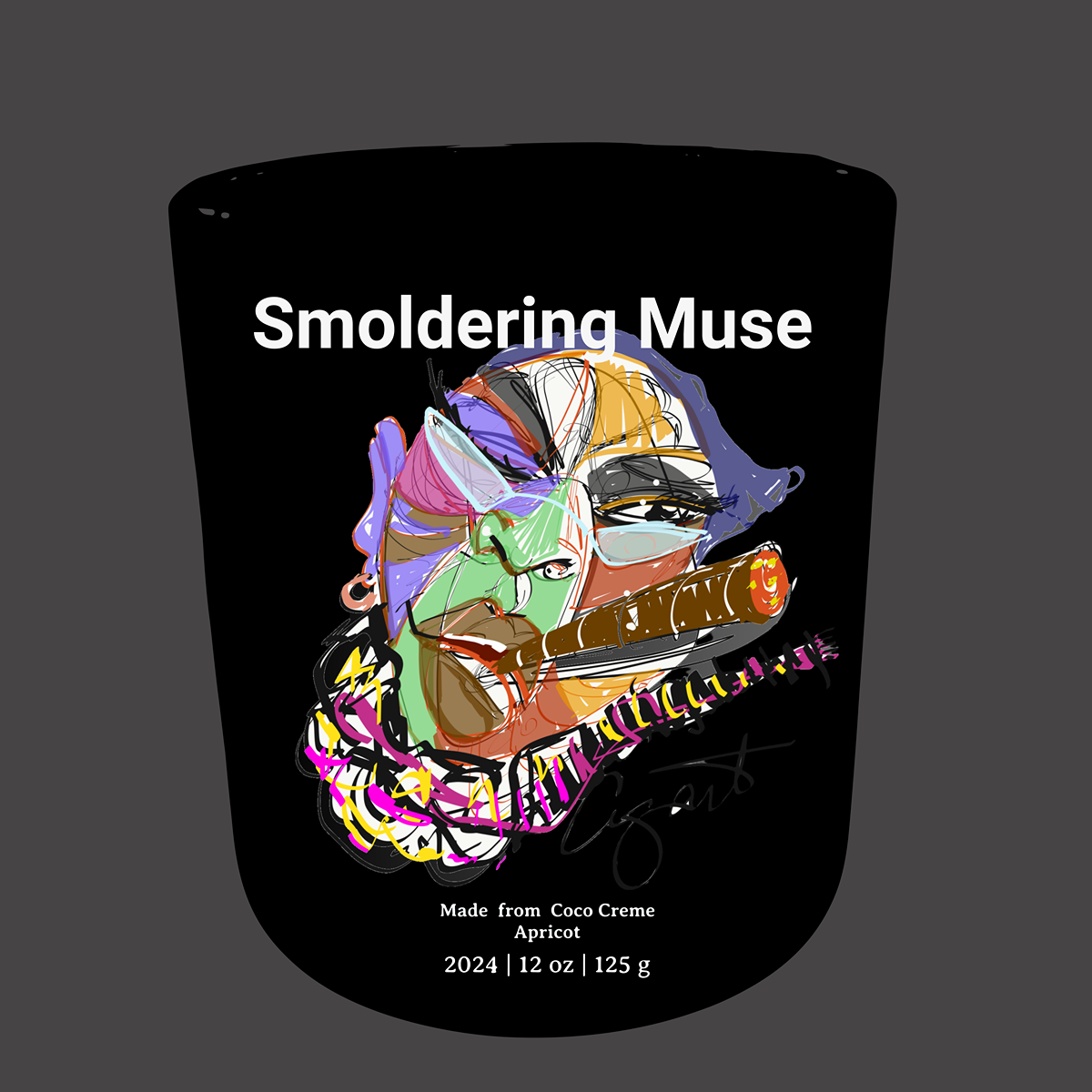 Smoldering Muse Candle 12oz